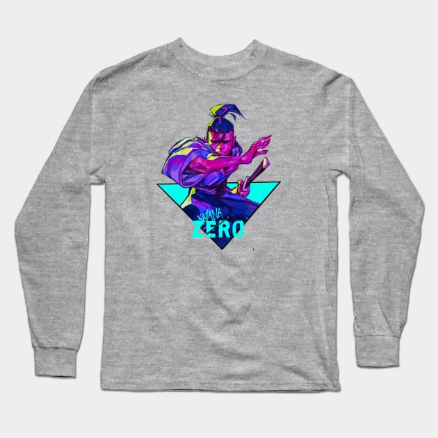 Katana Zero Long Sleeve T-Shirt by Hieumayart